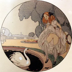 Series of watercolours published in 1925 under the title “Les Délassements d